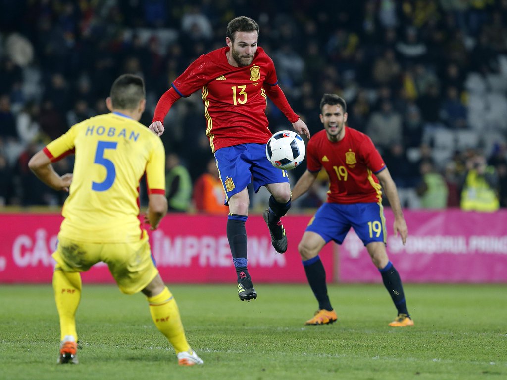 Juan Mata alcanza 40 partidos con la selección
